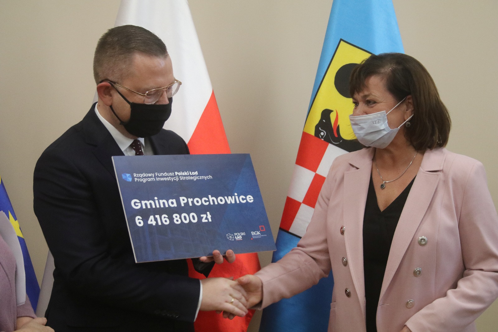 Promesy na inwestycje w ramach Polskiego Ładu wręczone