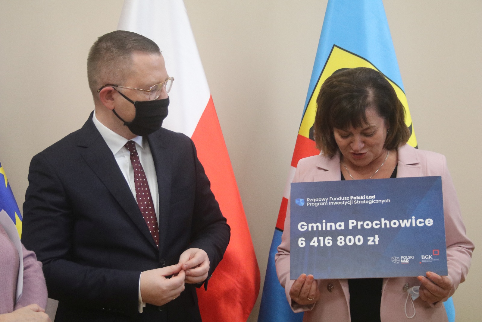 Promesy na inwestycje w ramach Polskiego Ładu wręczone