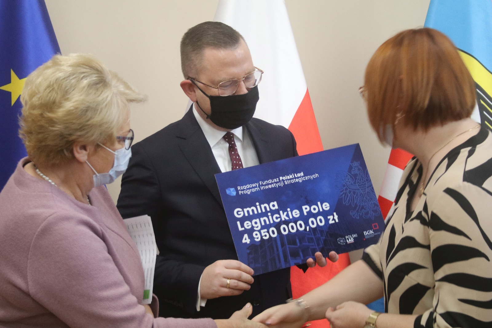Promesy na inwestycje w ramach Polskiego Ładu wręczone