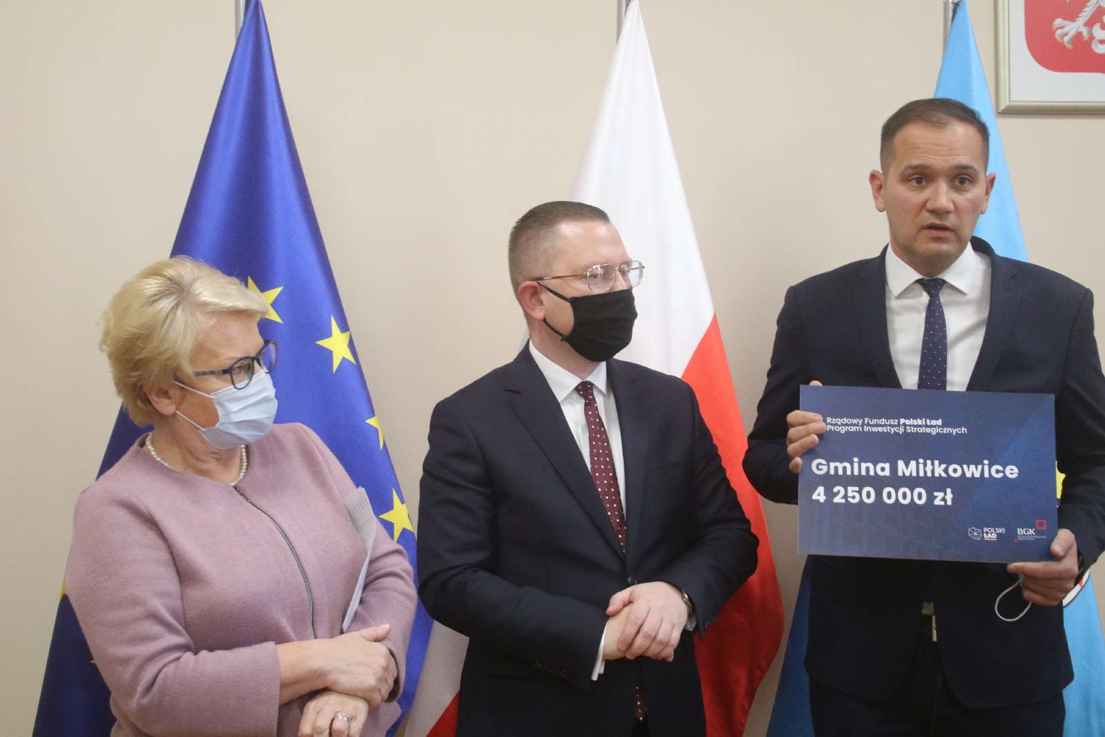 Promesy na inwestycje w ramach Polskiego Ładu wręczone