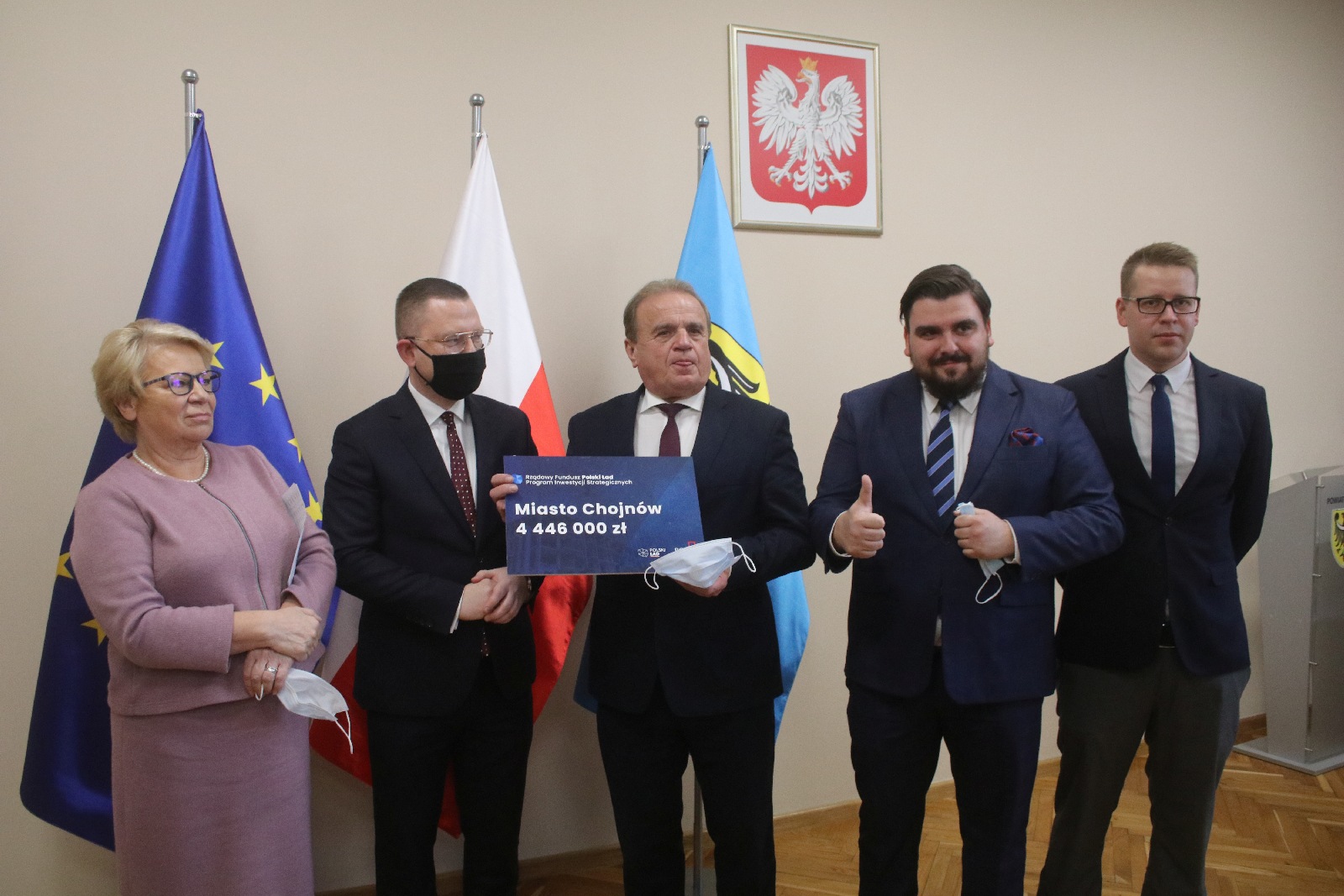 Promesy na inwestycje w ramach Polskiego Ładu wręczone