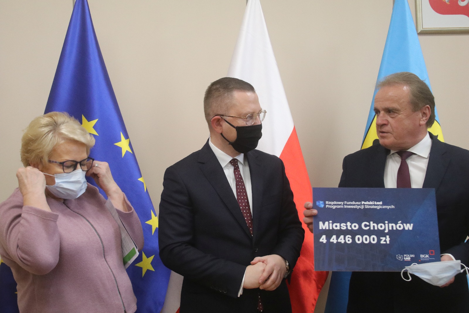 Promesy na inwestycje w ramach Polskiego Ładu wręczone