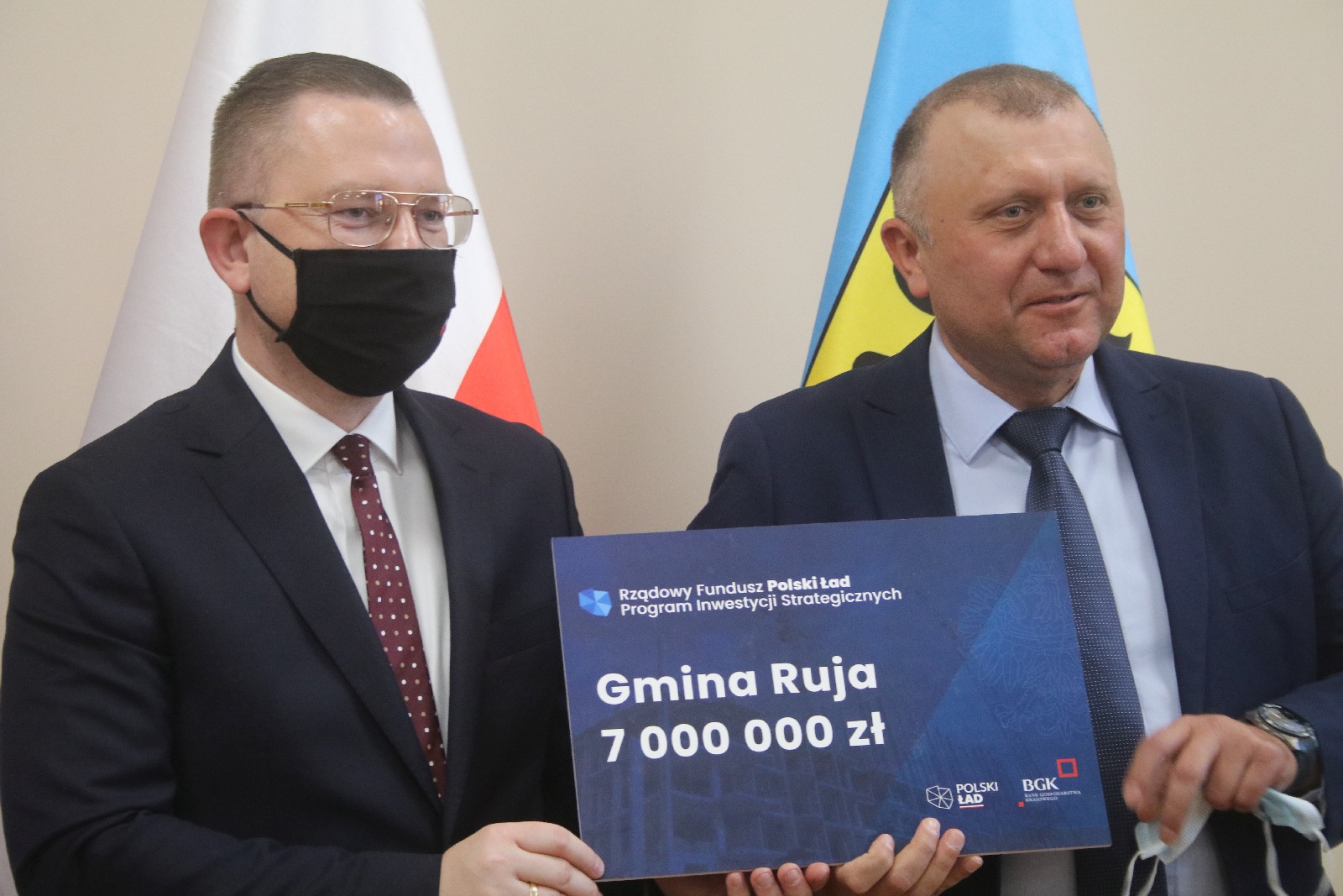 Promesy na inwestycje w ramach Polskiego Ładu wręczone