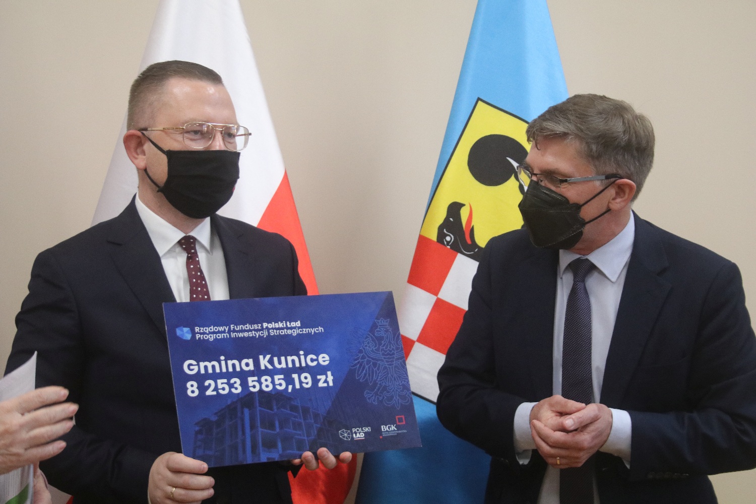 Promesy na inwestycje w ramach Polskiego Ładu wręczone