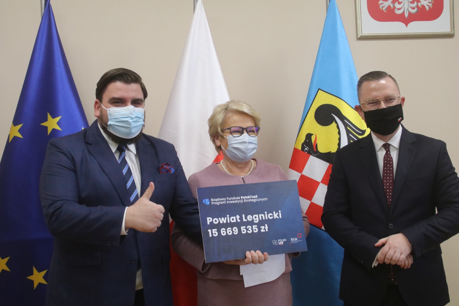 Promesy na inwestycje w ramach Polskiego Ładu wręczone