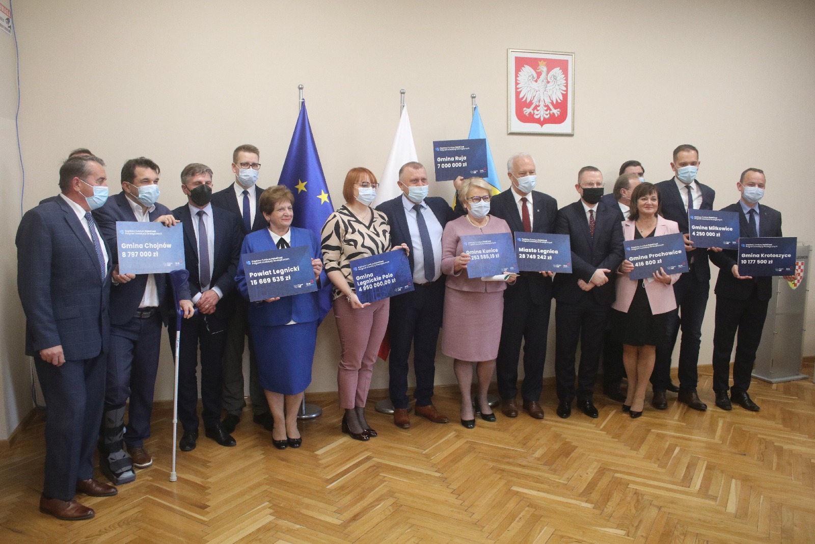 Promesy na inwestycje w ramach Polskiego Ładu wręczone