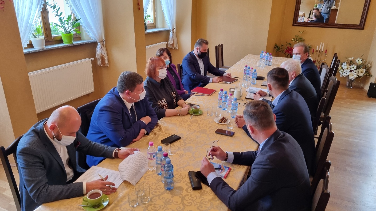 Wojewoda Obremski na konwencie wójtów powiatu legnickiego