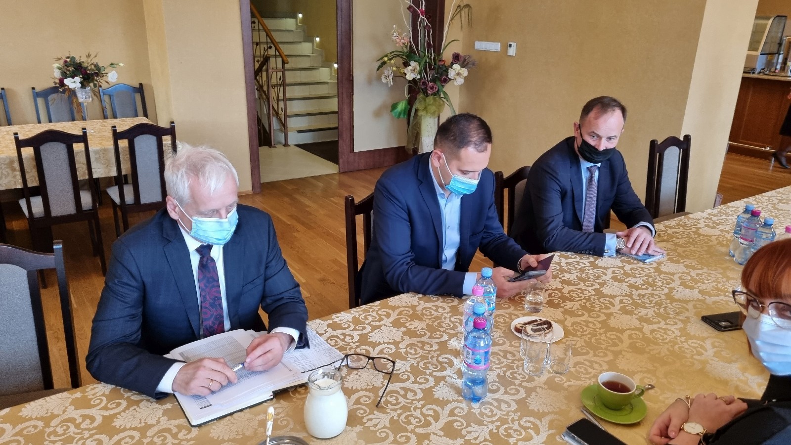 Wojewoda Obremski na konwencie wójtów powiatu legnickiego