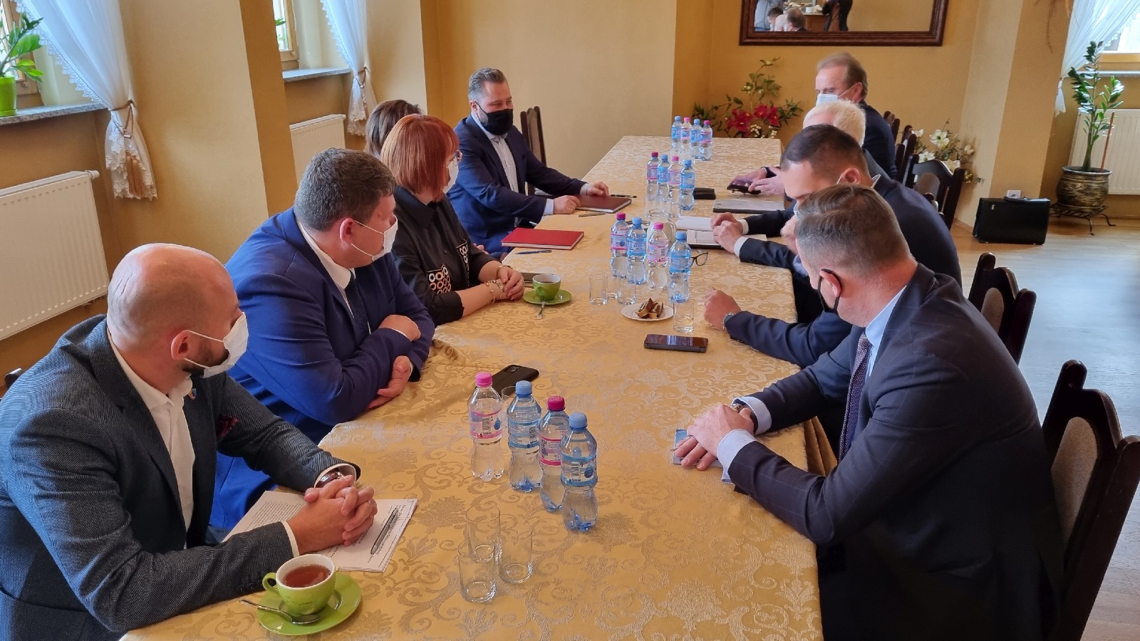 Wojewoda Obremski na konwencie wójtów powiatu legnickiego