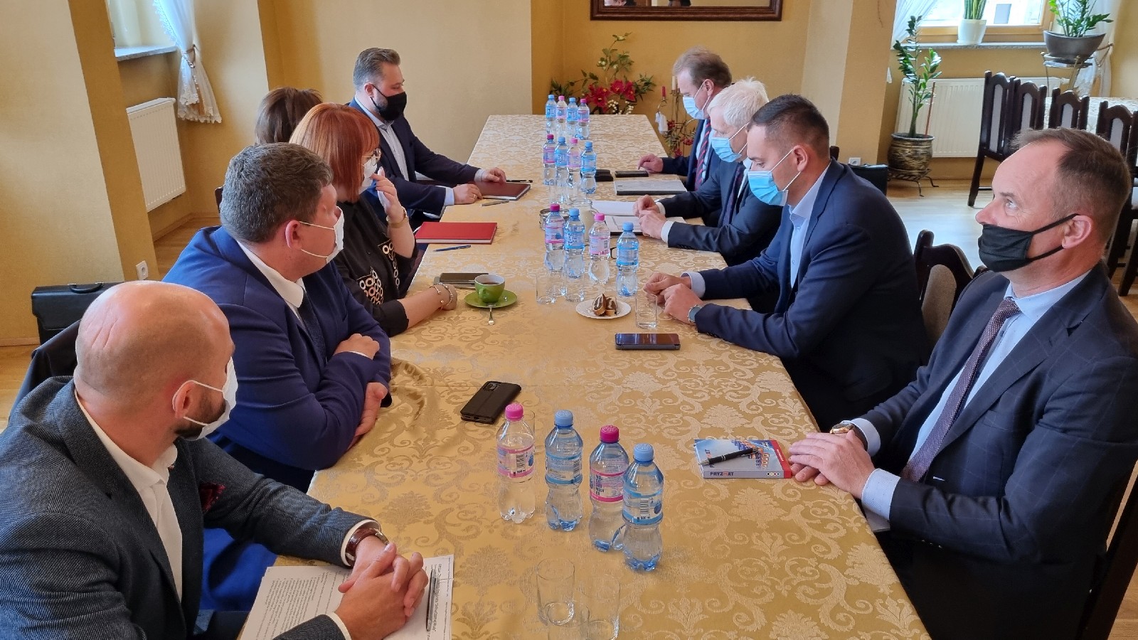 Wojewoda Obremski na konwencie wójtów powiatu legnickiego