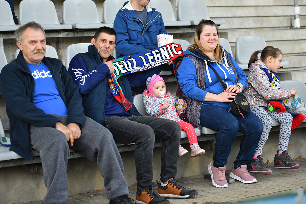 Kibice na meczu Miedź Legnica - Arka Gdynia
