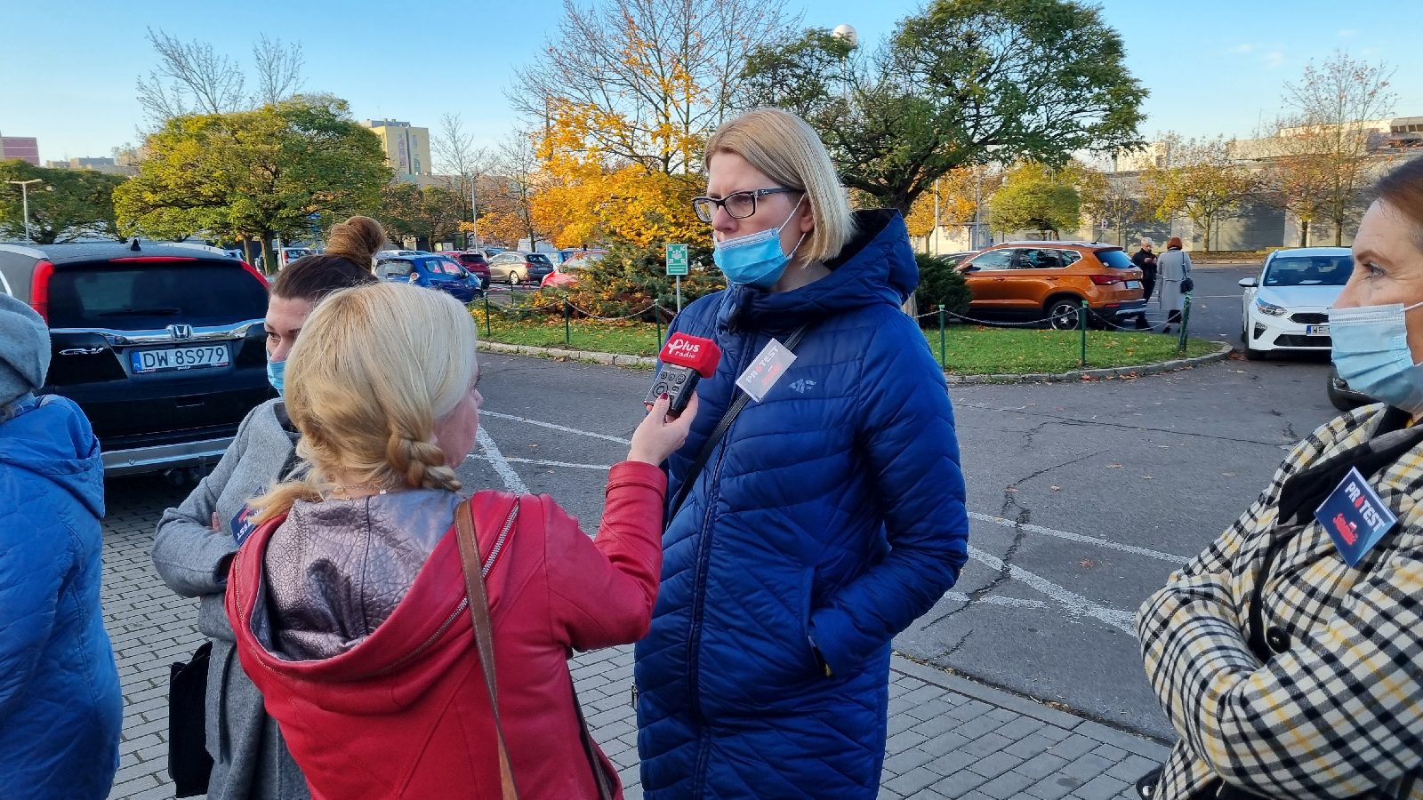 Pracownicy legnickiego MOPS-u i DPS-u protestują oddając krew