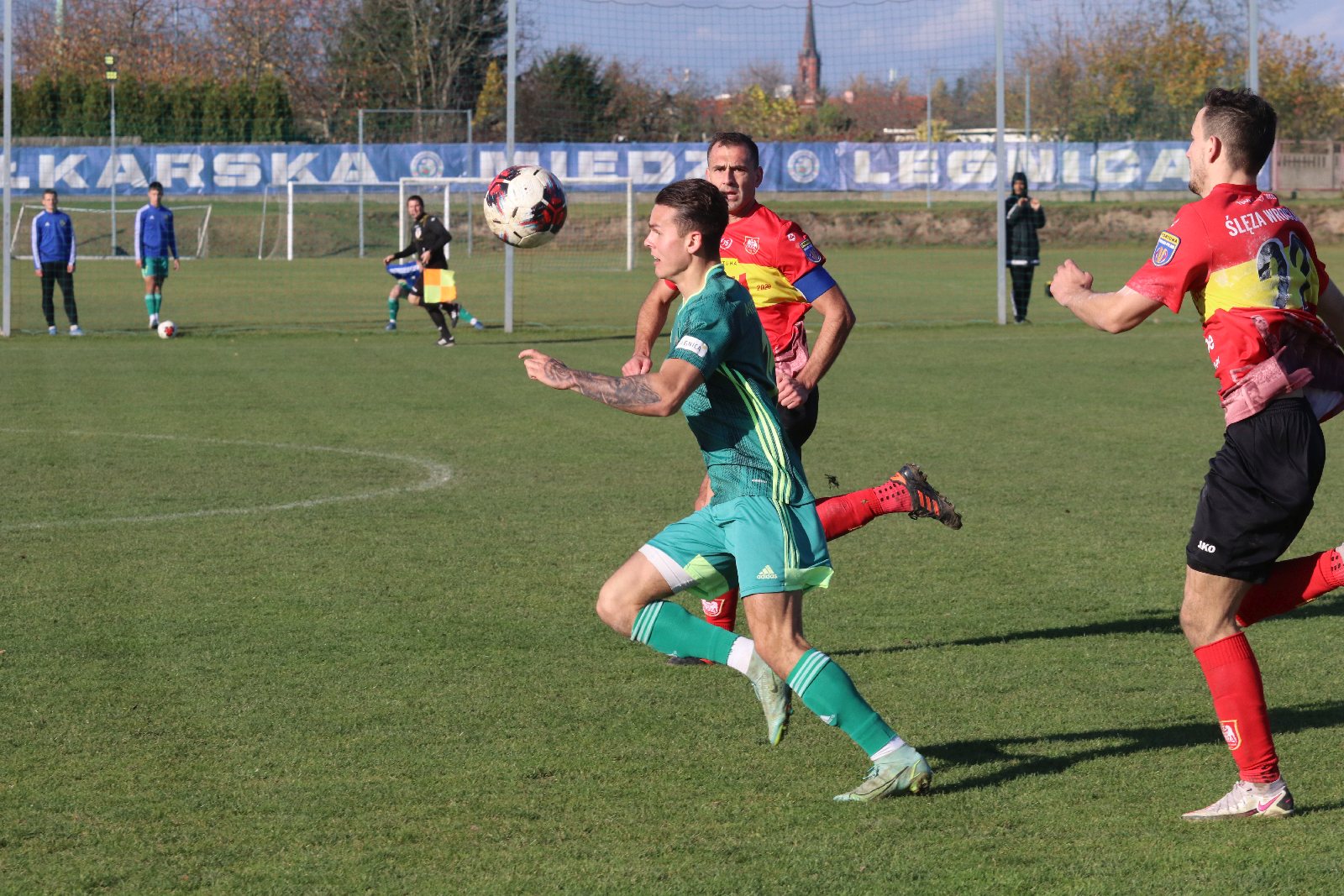 Miedź II Legnica remisuje ze  Ślęzą Wrocław  1:1