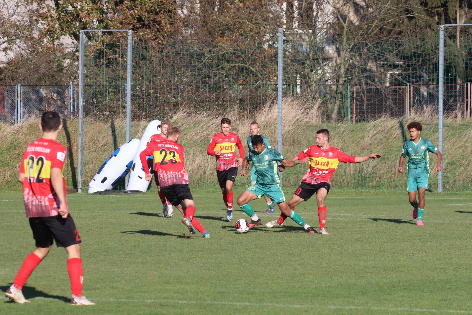 Miedź II Legnica remisuje ze  Ślęzą Wrocław  1:1