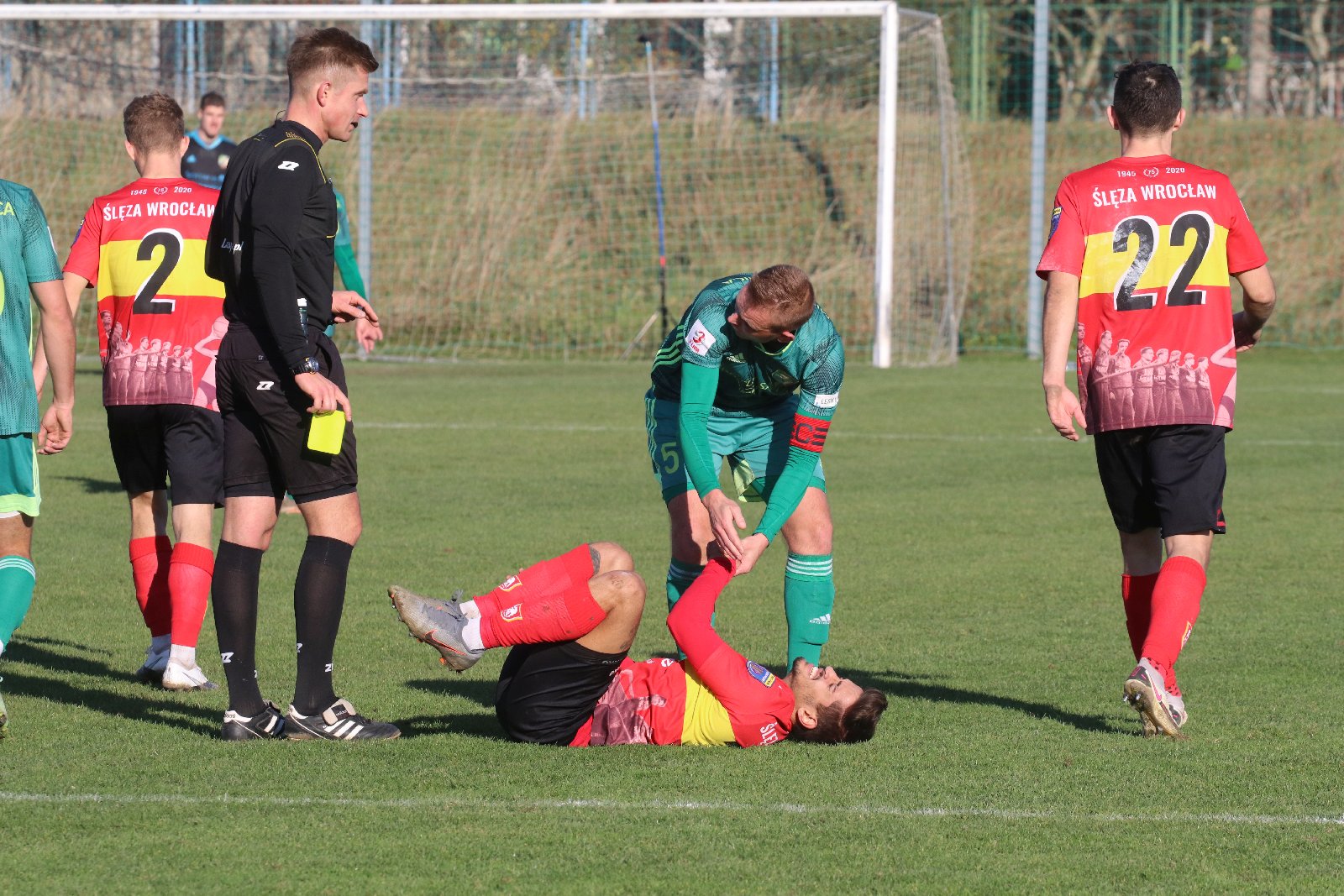Miedź II Legnica remisuje ze  Ślęzą Wrocław  1:1