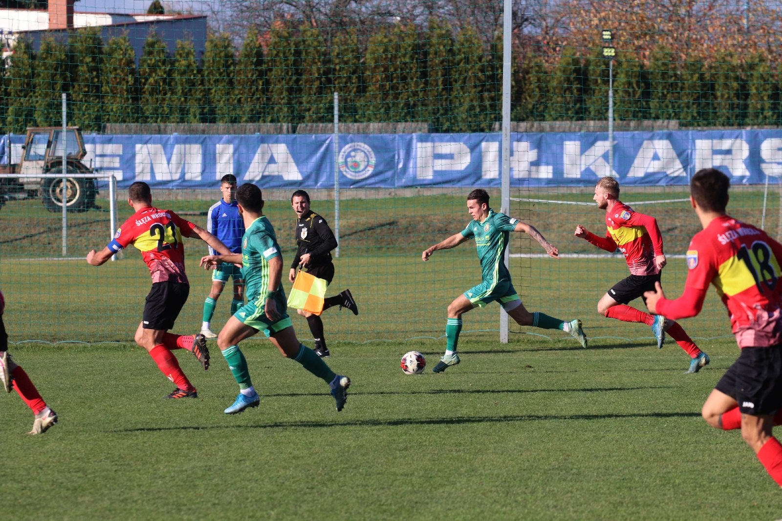 Miedź II Legnica remisuje ze  Ślęzą Wrocław  1:1