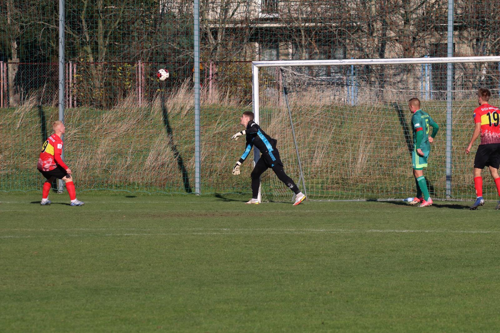Miedź II Legnica remisuje ze  Ślęzą Wrocław  1:1