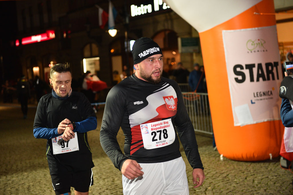 Legnicki Bieg Niepodległości. Garliński i Ficner najlepsi cz. 2	