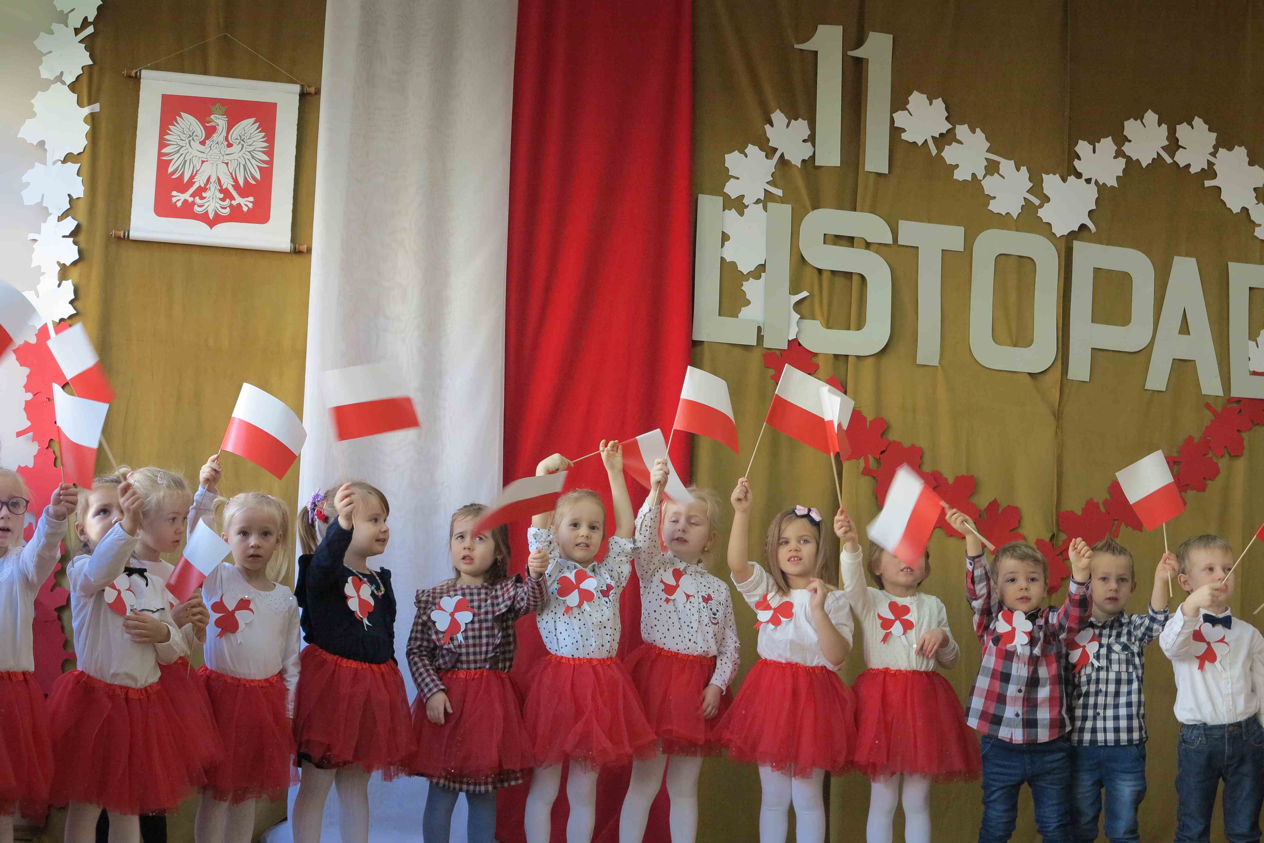 Święto Niepodległości w Przedszkolu Niepublicznym „Źródełko”.