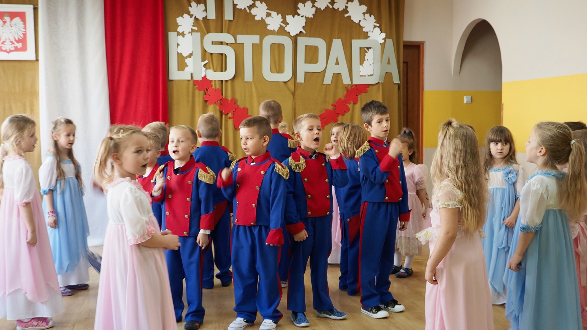 Święto Niepodległości w Przedszkolu Niepublicznym „Źródełko”.