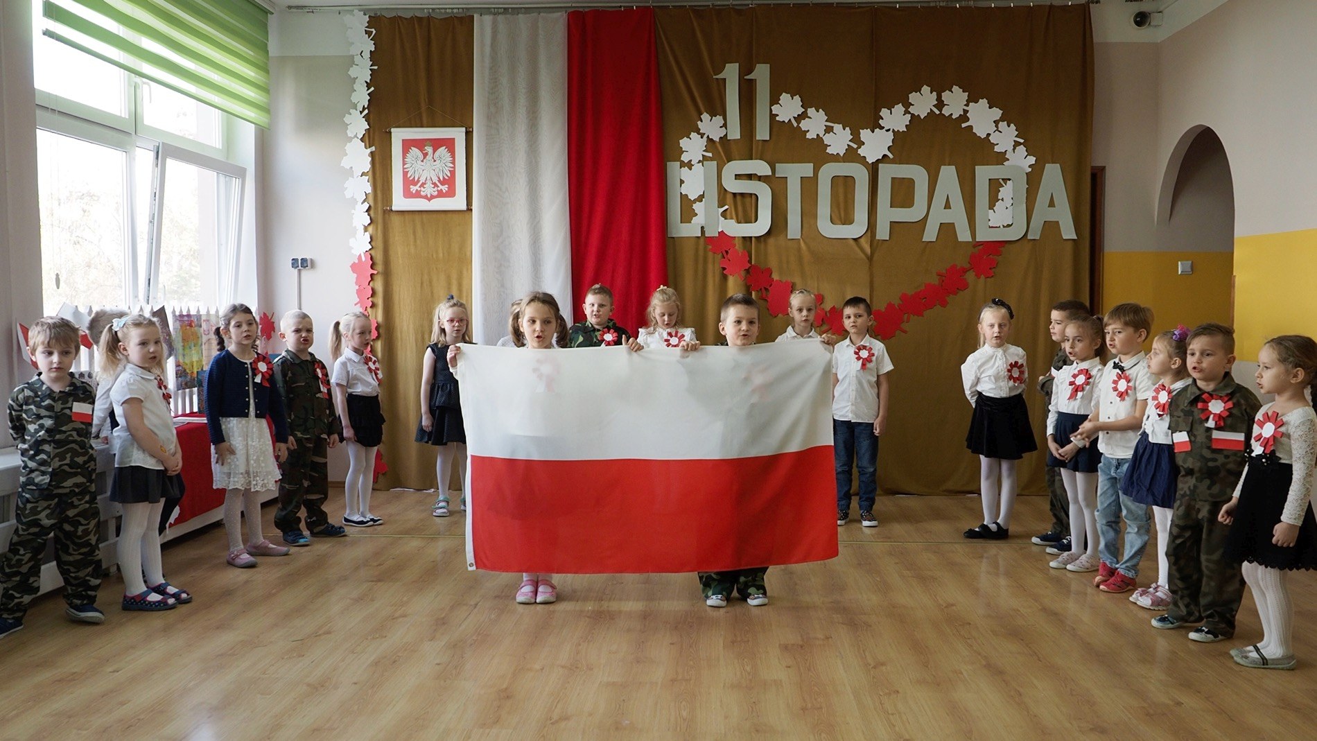 Święto Niepodległości w Przedszkolu Niepublicznym „Źródełko”.