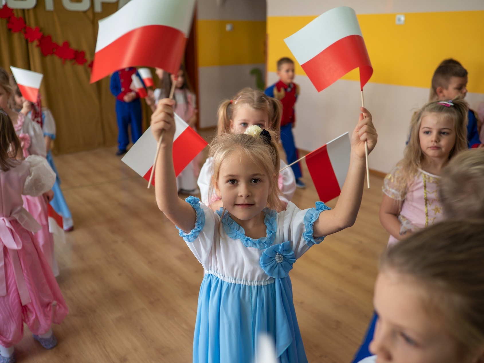 Święto Niepodległości w Przedszkolu Niepublicznym „Źródełko”.