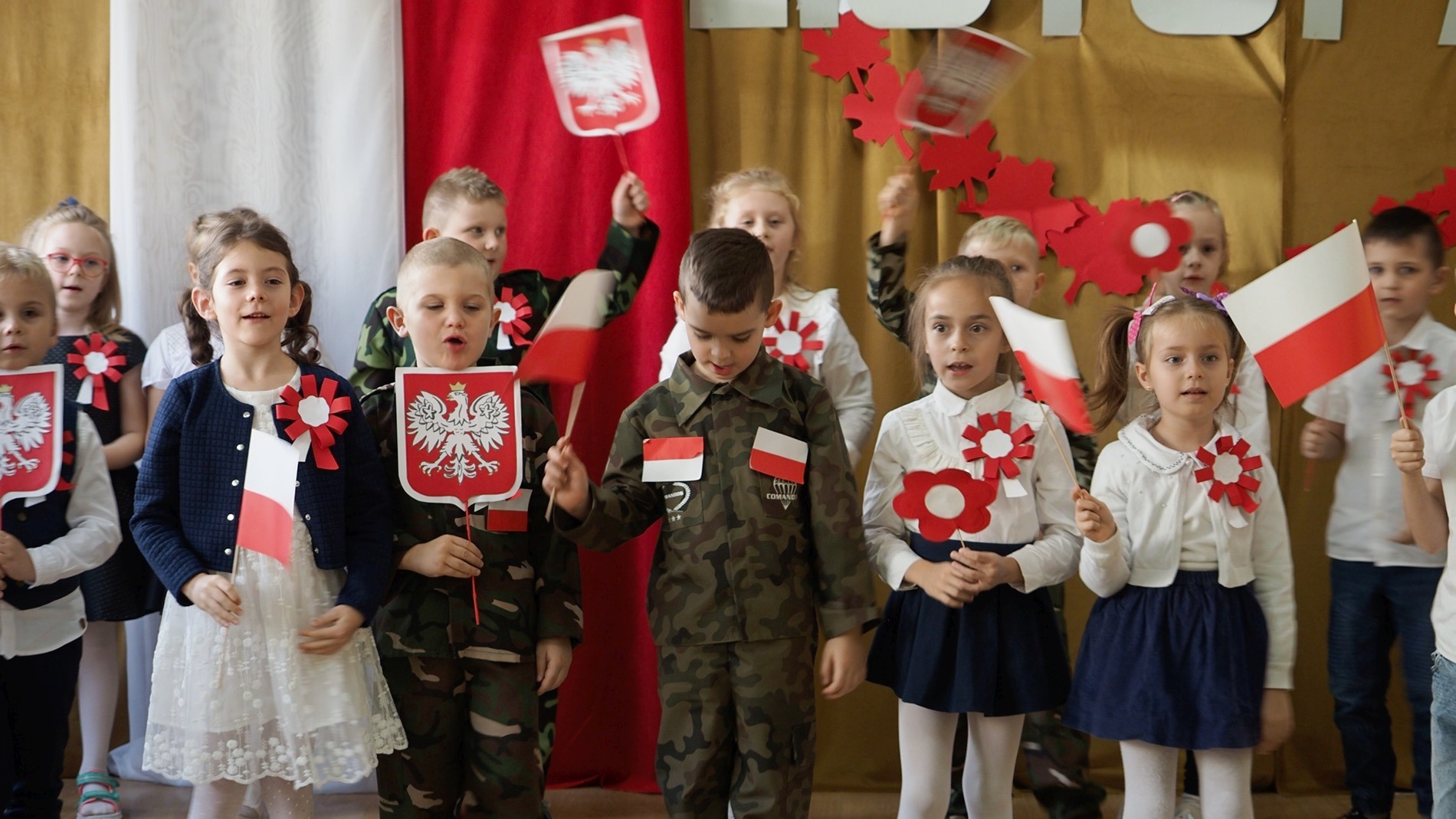 Święto Niepodległości w Przedszkolu Niepublicznym „Źródełko”.