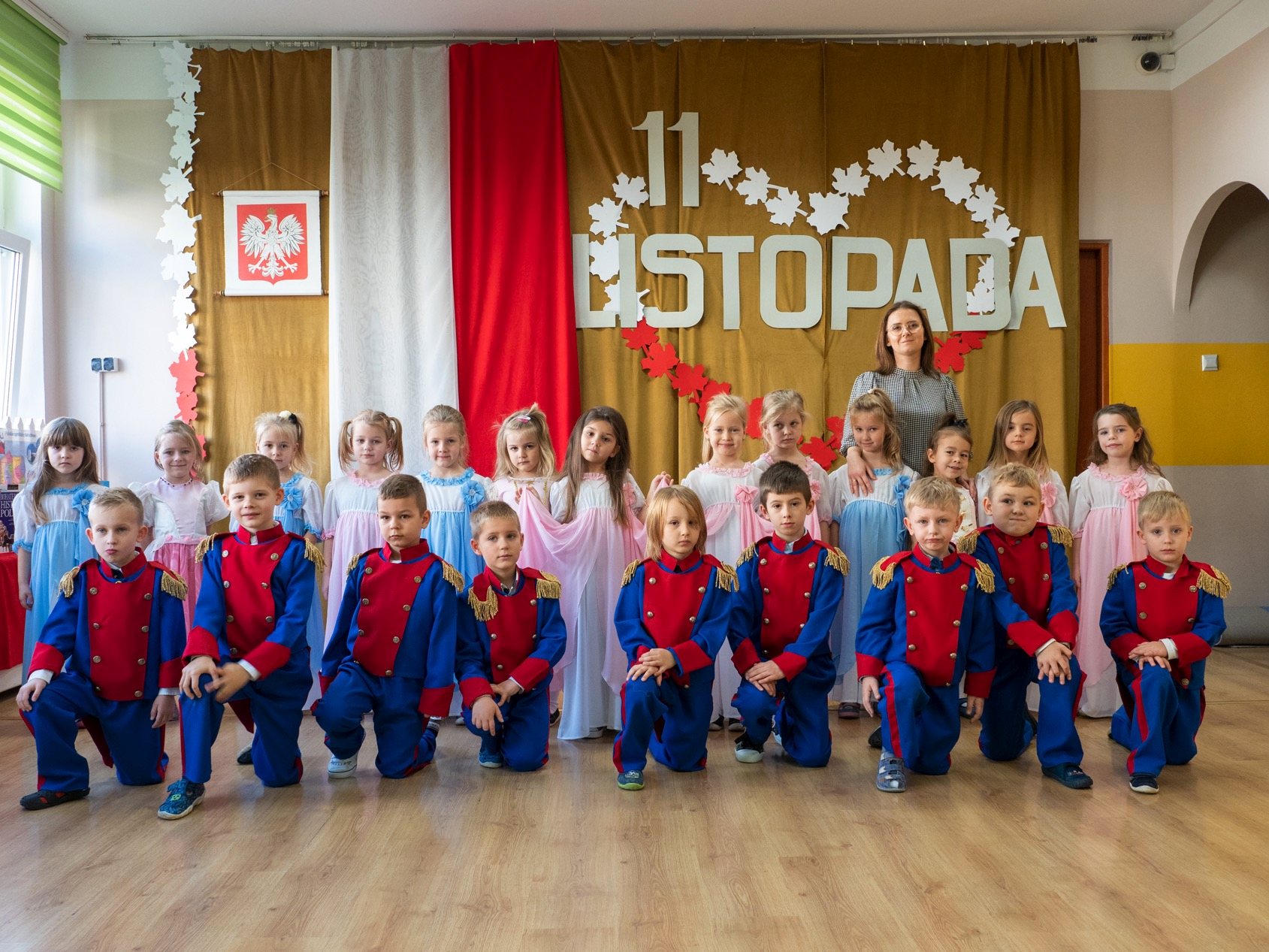 Święto Niepodległości w Przedszkolu Niepublicznym „Źródełko”.