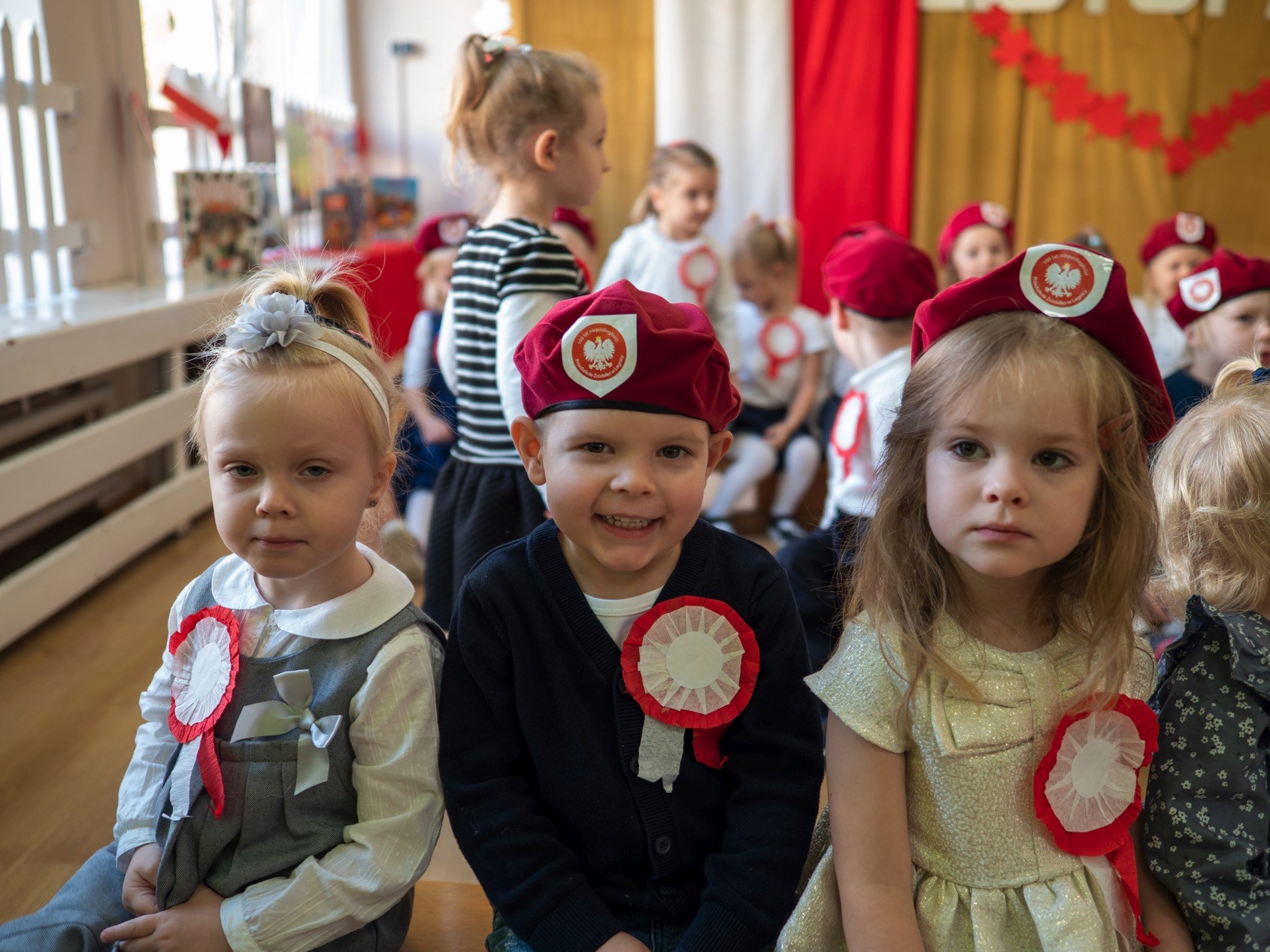Święto Niepodległości w Przedszkolu Niepublicznym „Źródełko”.