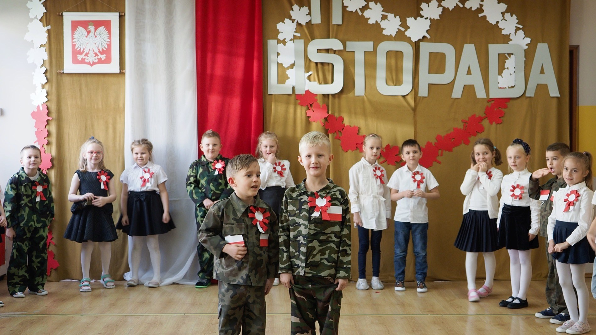 Święto Niepodległości w Przedszkolu Niepublicznym „Źródełko”.