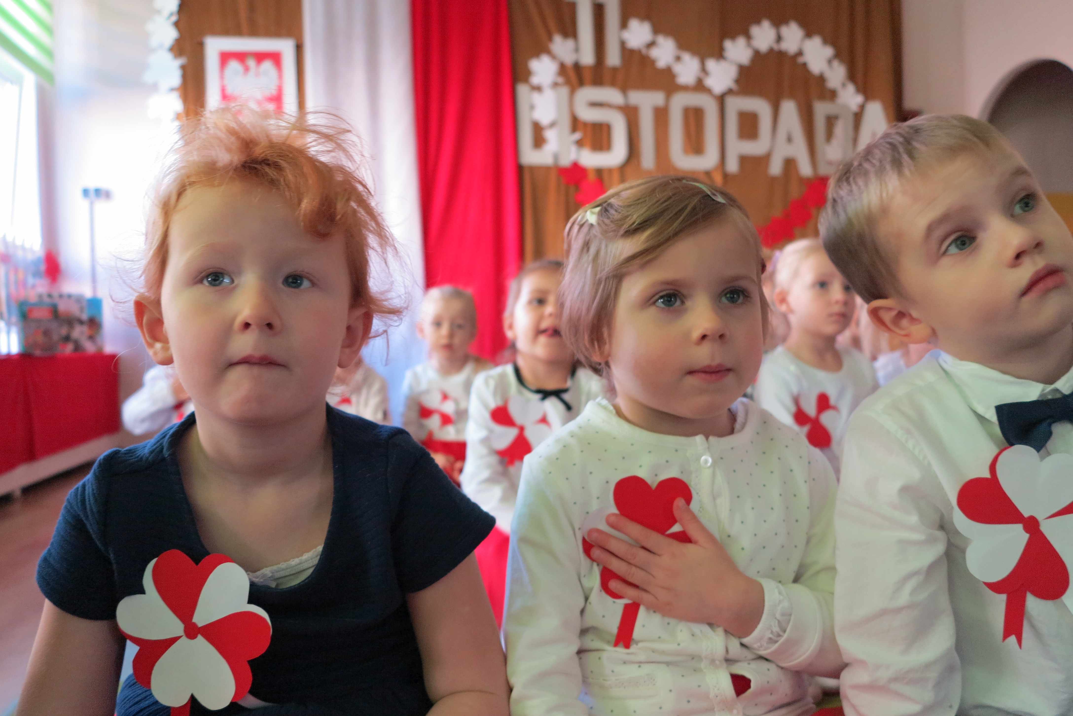 Święto Niepodległości w Przedszkolu Niepublicznym „Źródełko”.