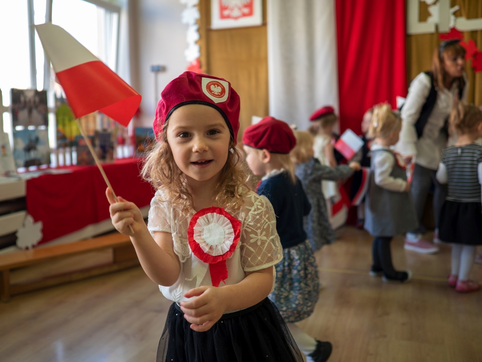 Święto Niepodległości w Przedszkolu Niepublicznym „Źródełko”.