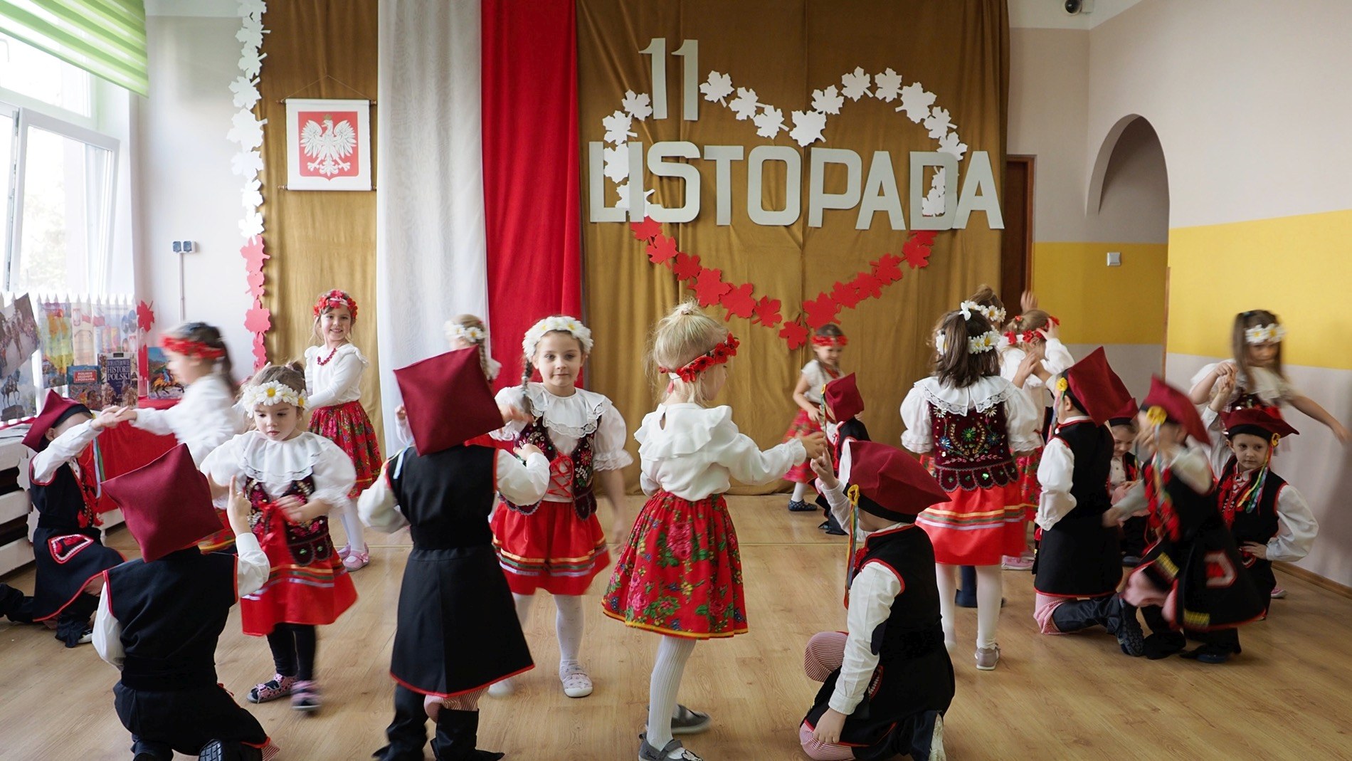 Święto Niepodległości w Przedszkolu Niepublicznym „Źródełko”.