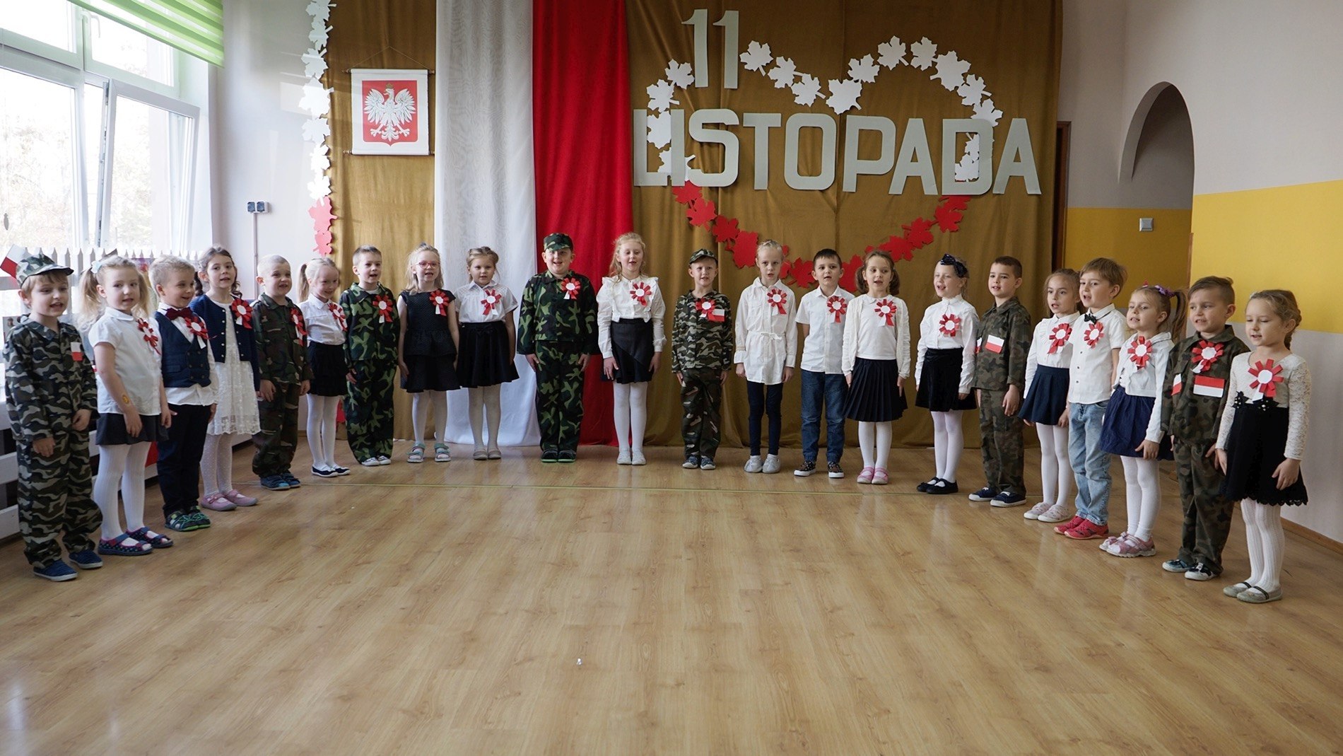Święto Niepodległości w Przedszkolu Niepublicznym „Źródełko”.