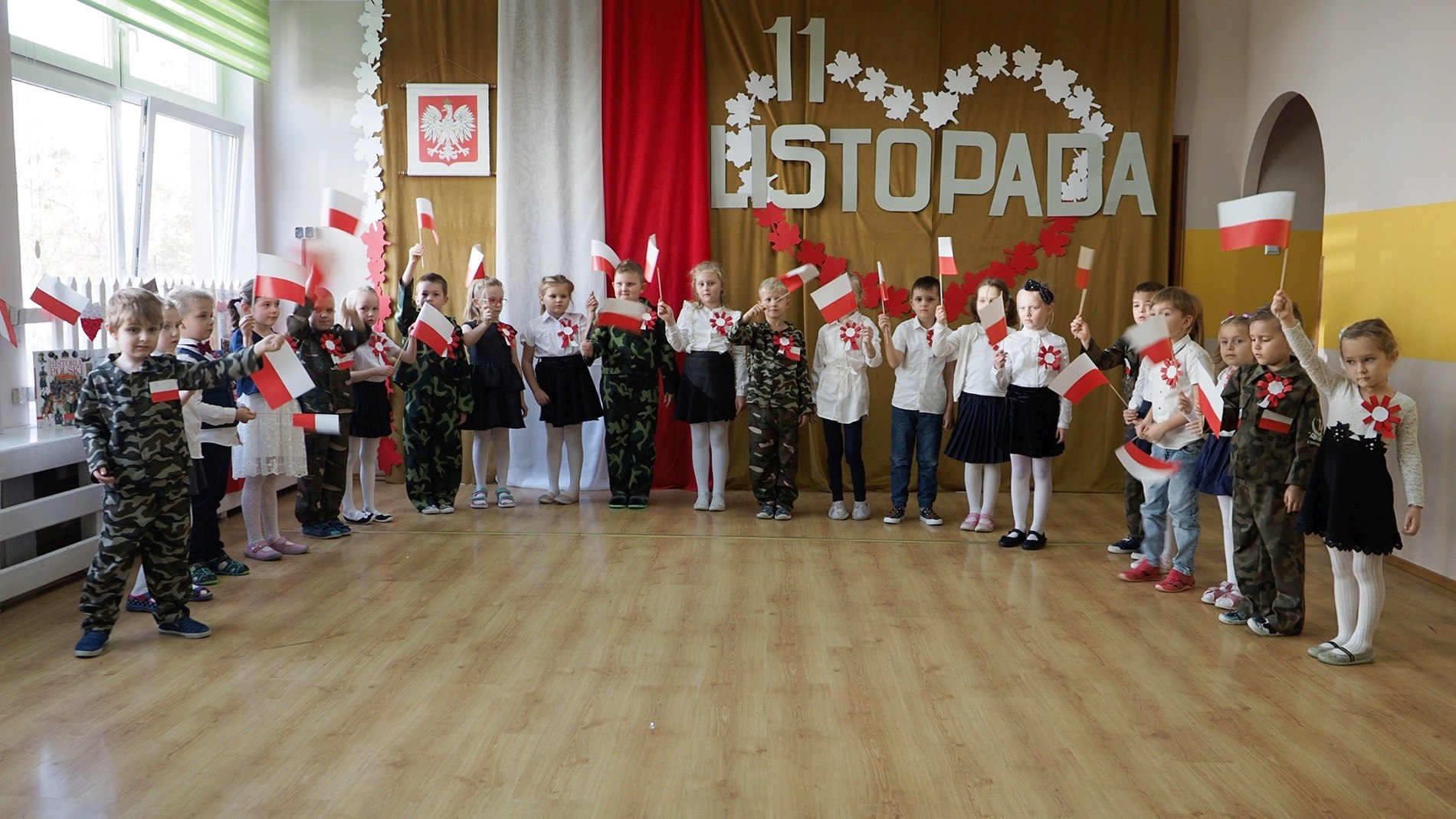 Święto Niepodległości w Przedszkolu Niepublicznym „Źródełko”.