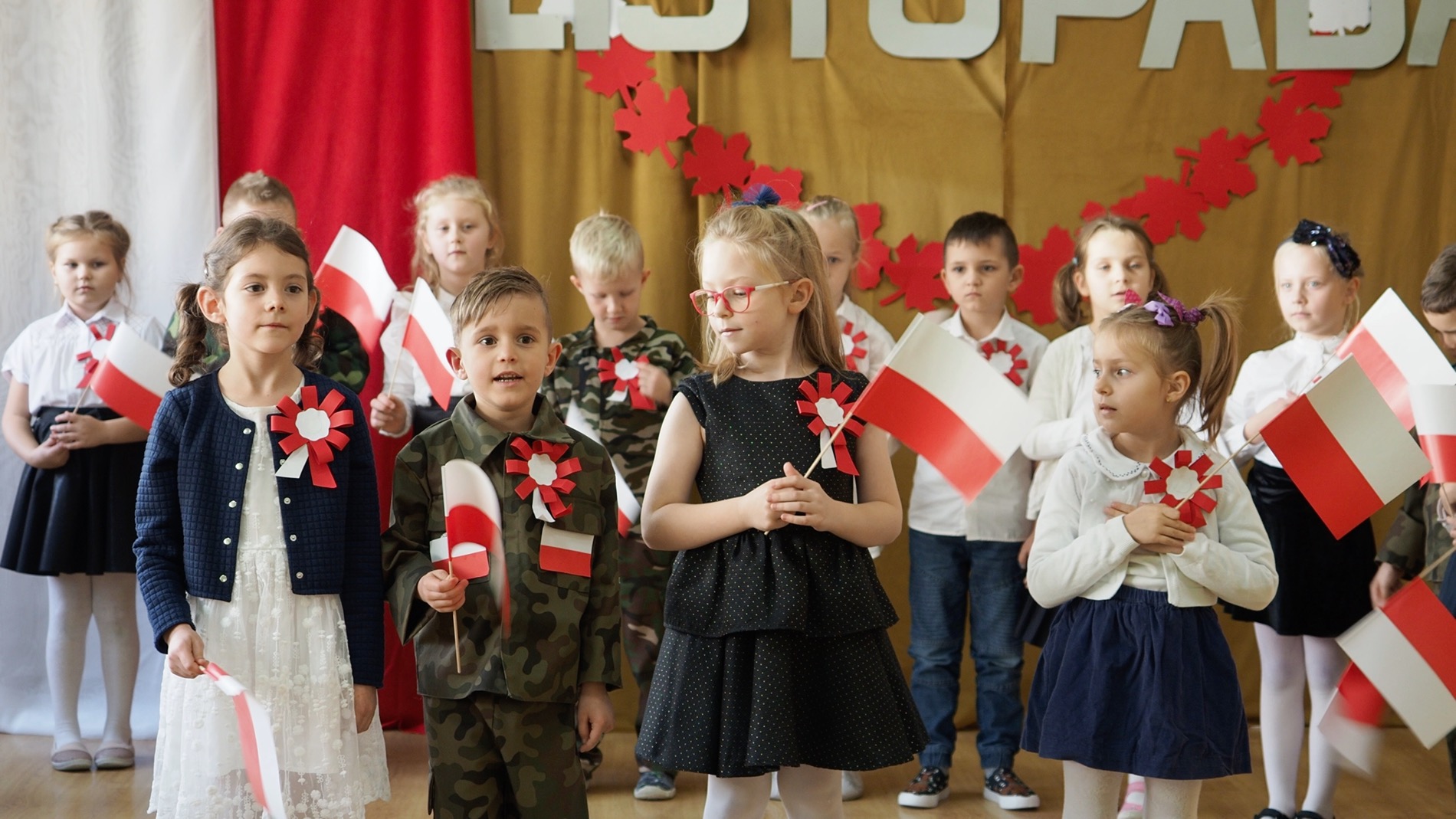 Święto Niepodległości w Przedszkolu Niepublicznym „Źródełko”.