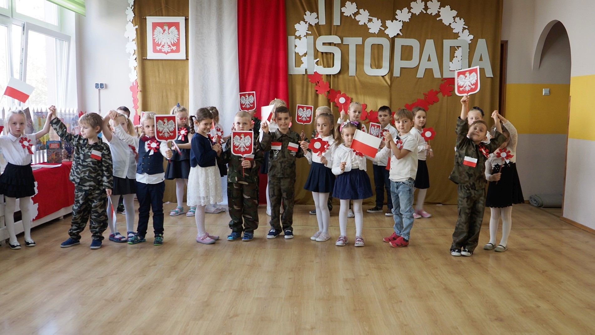 Święto Niepodległości w Przedszkolu Niepublicznym „Źródełko”.
