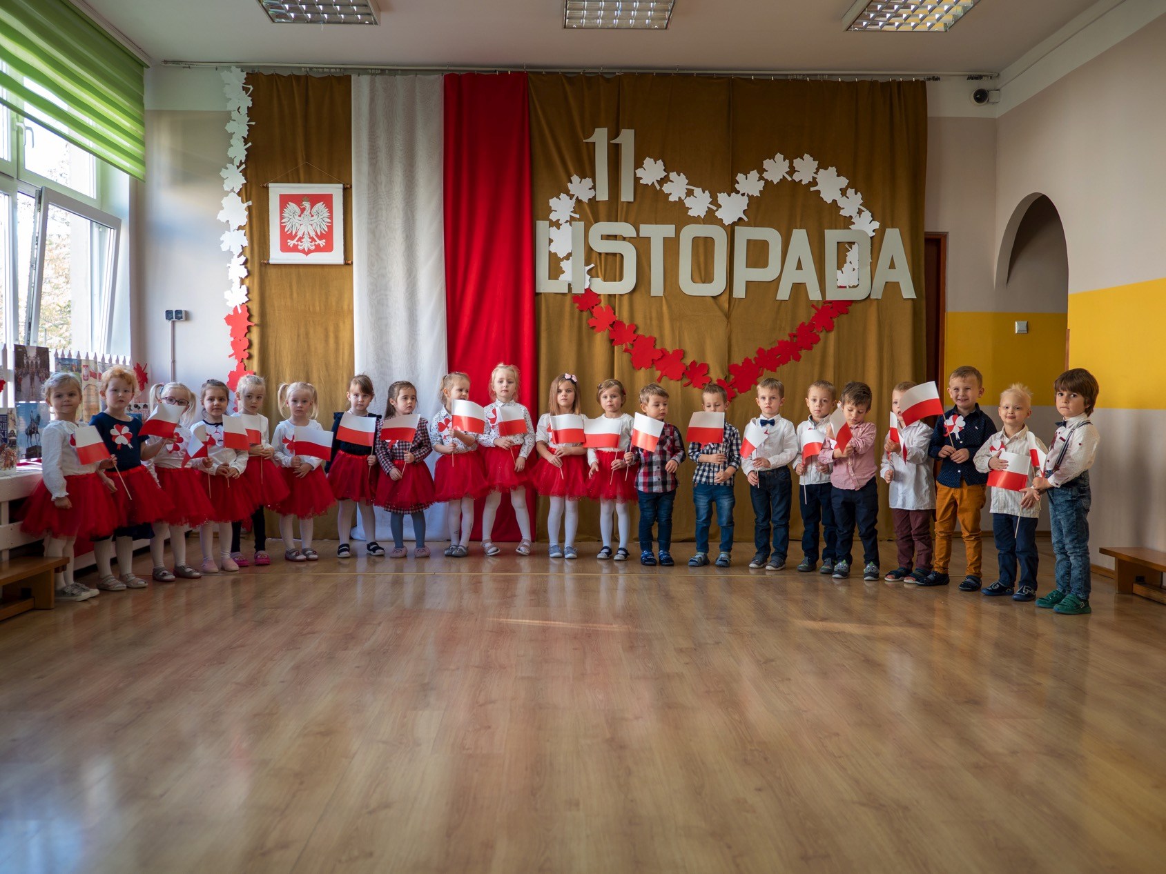 Święto Niepodległości w Przedszkolu Niepublicznym „Źródełko”.