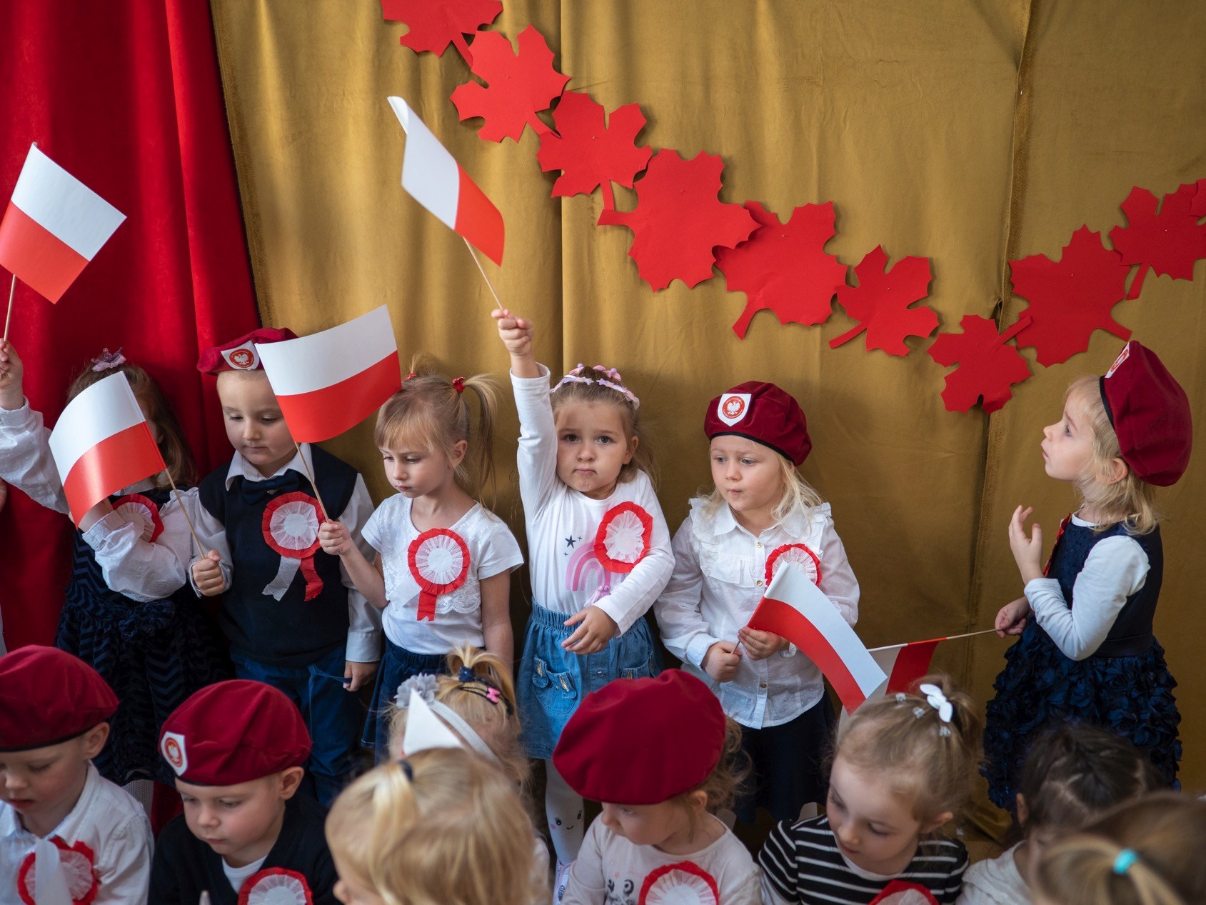 Święto Niepodległości w Przedszkolu Niepublicznym „Źródełko”.