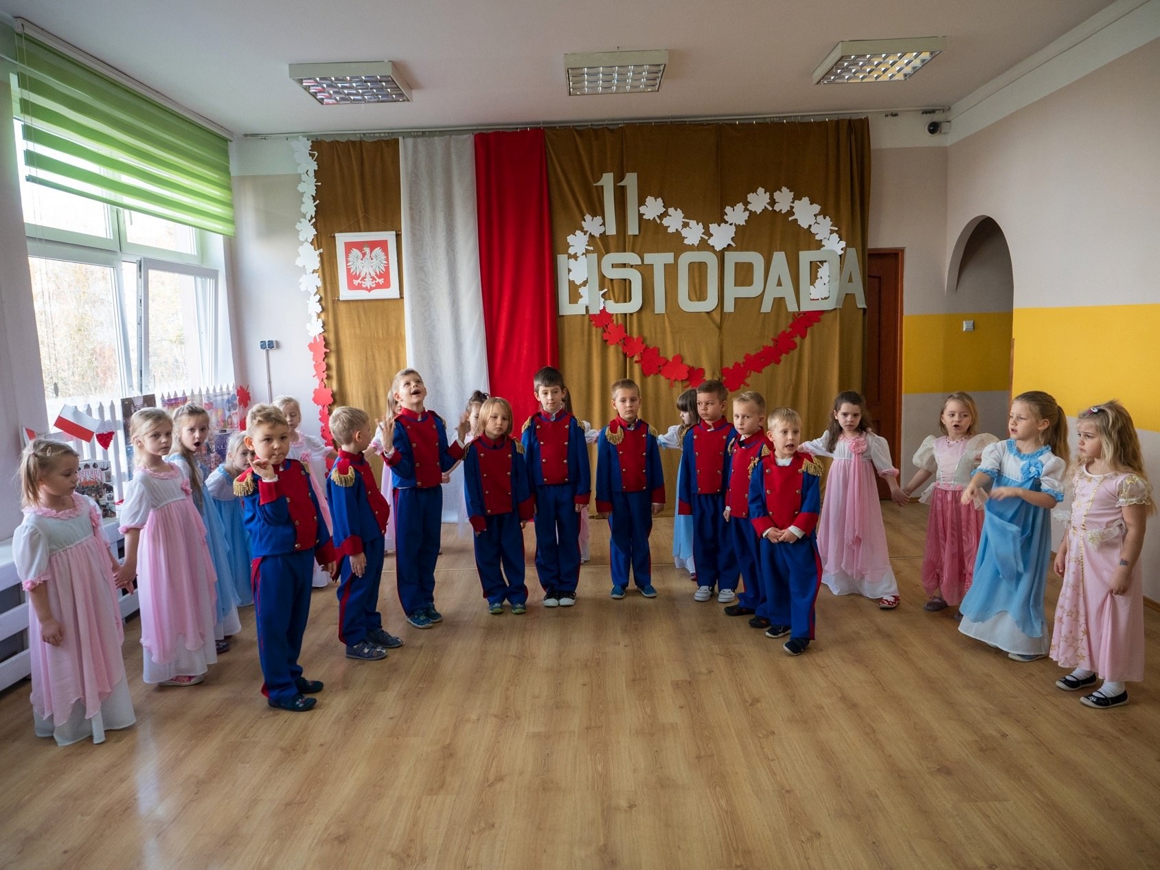 Święto Niepodległości w Przedszkolu Niepublicznym „Źródełko”.