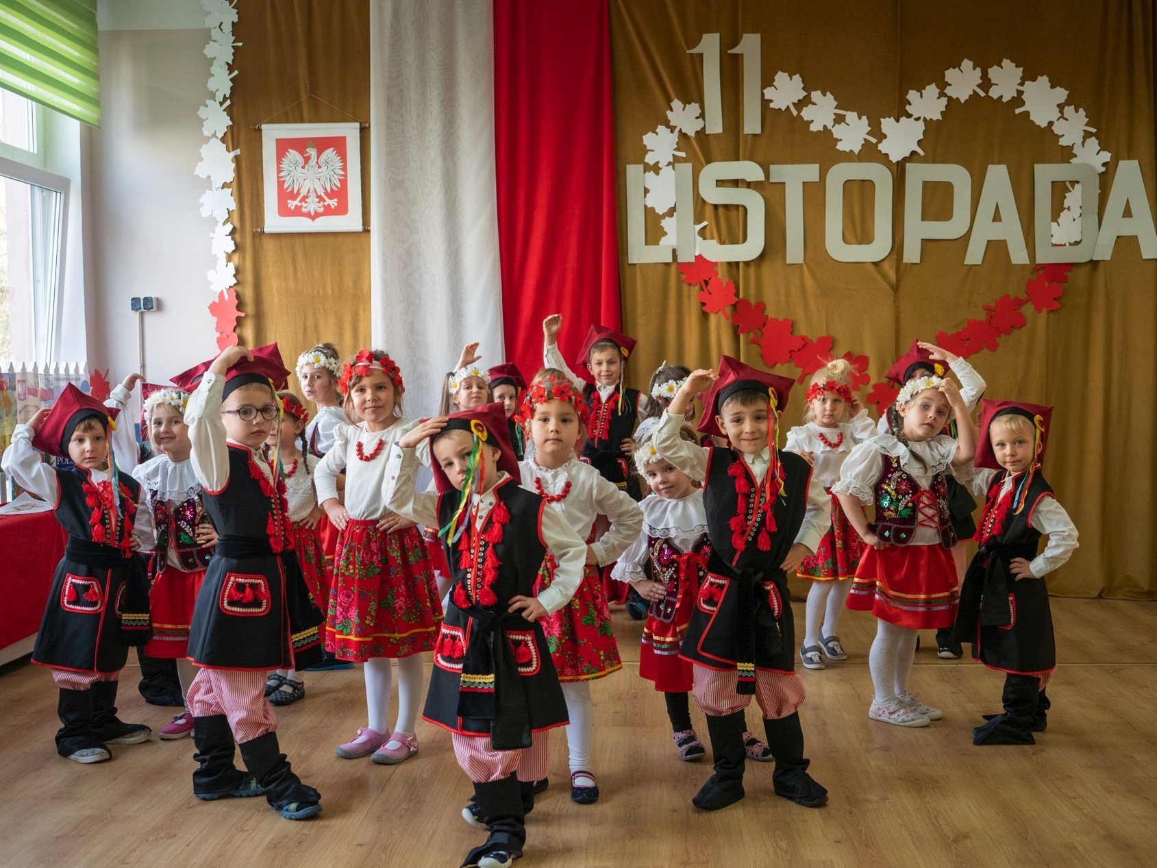 Święto Niepodległości w Przedszkolu Niepublicznym „Źródełko”.