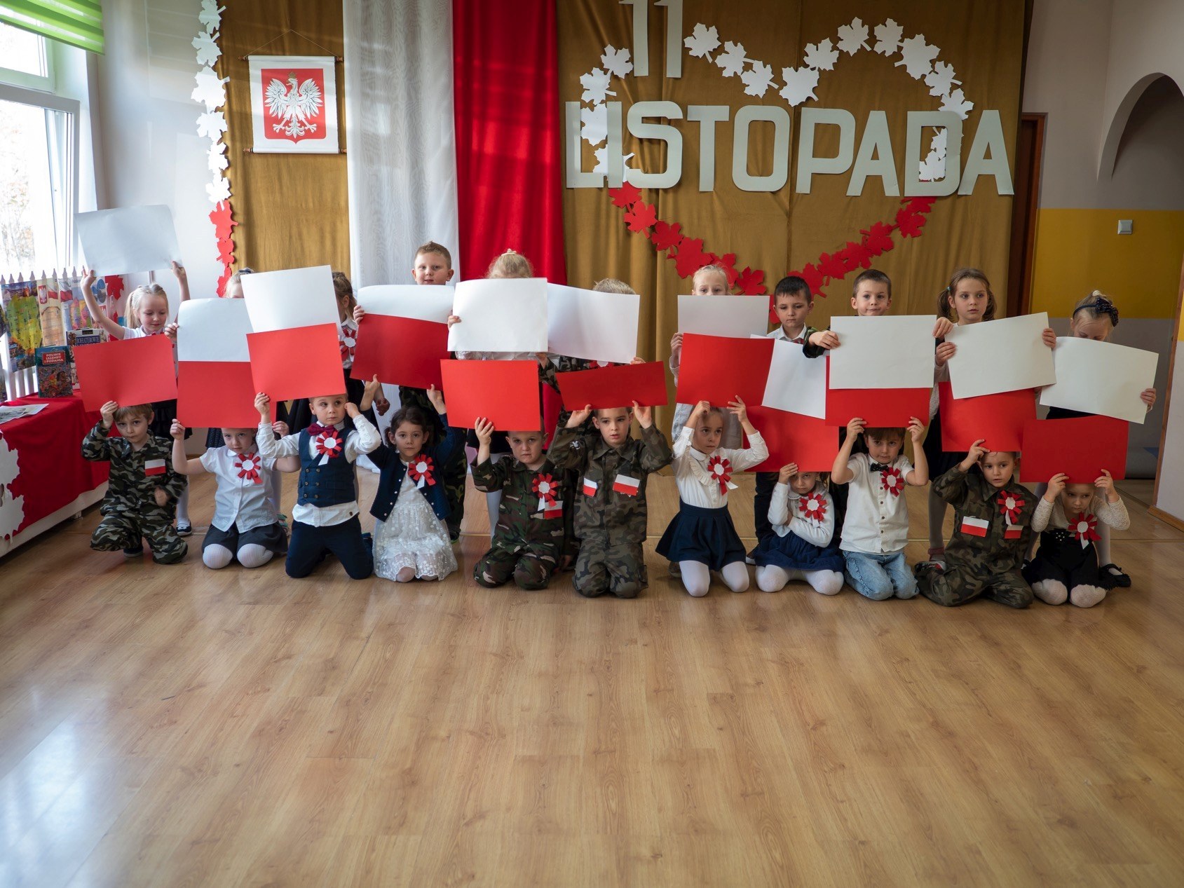 Święto Niepodległości w Przedszkolu Niepublicznym „Źródełko”.