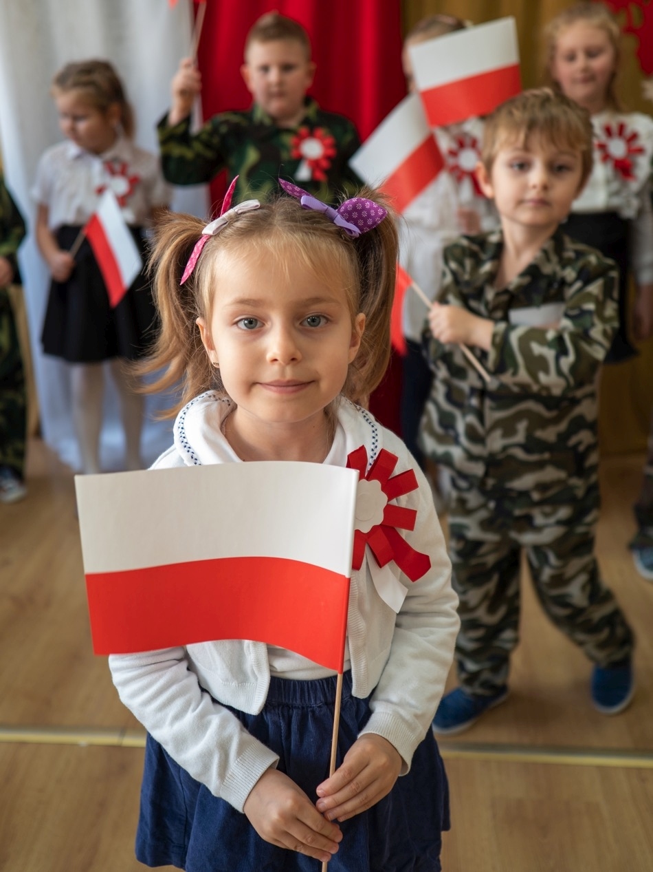 Święto Niepodległości w Przedszkolu Niepublicznym „Źródełko”.