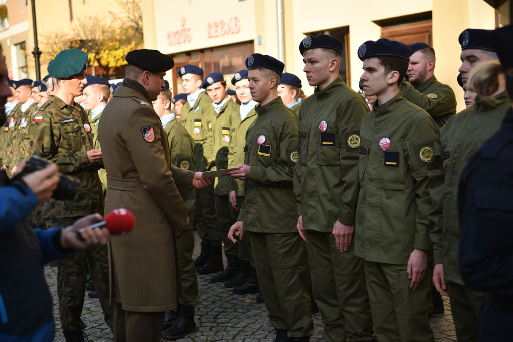 Złożyli rotę ślubowania w dniu święta niepodległości