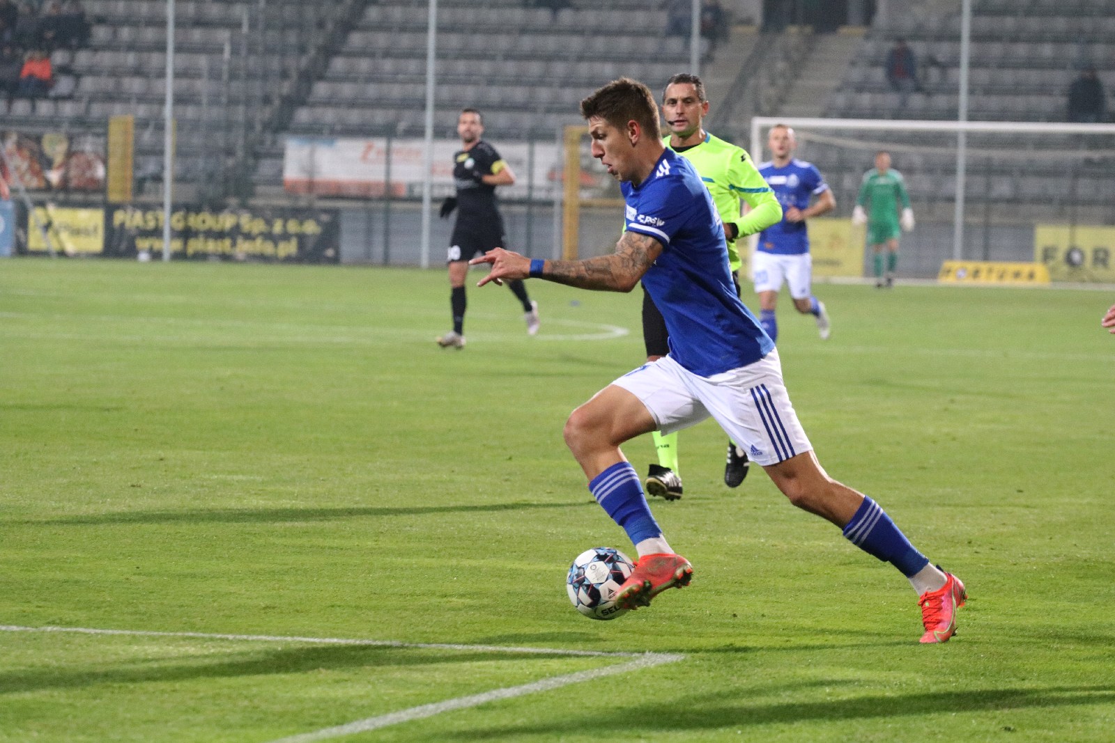 Miedź pokonuje Górnika Polkowice i zostaje liderem 1. ligi