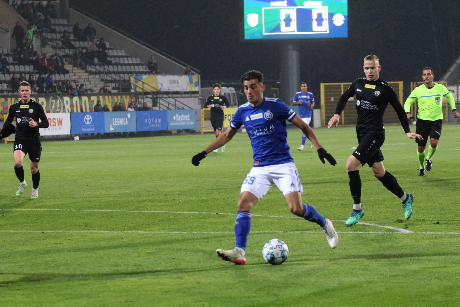 Miedź pokonuje Górnika Polkowice i zostaje liderem 1. ligi