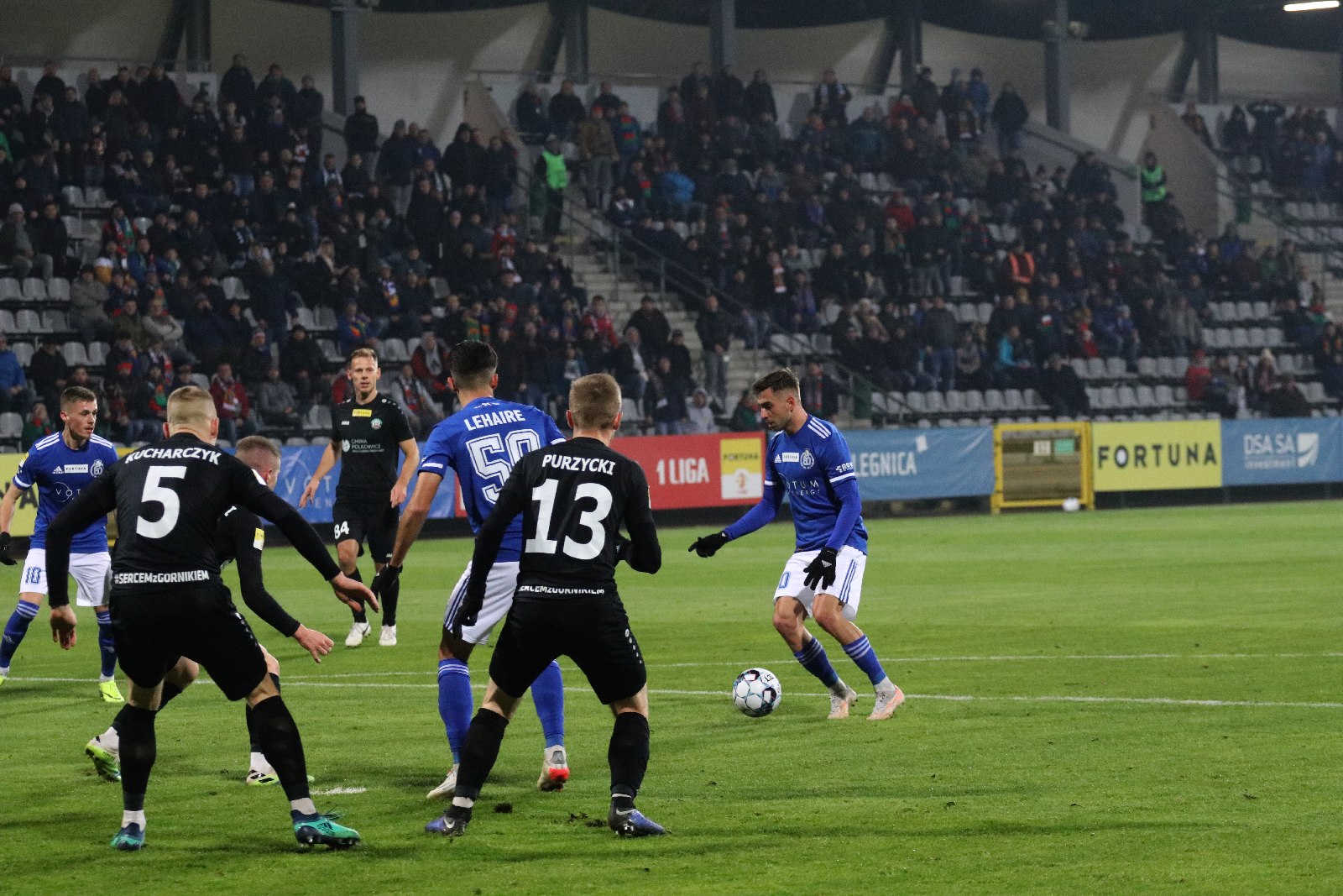 Miedź pokonuje Górnika Polkowice i zostaje liderem 1. ligi