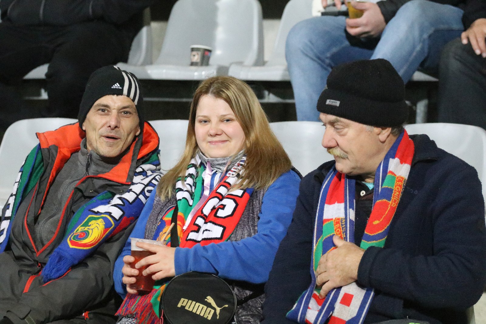 Kibice na meczu Miedź Legnica - Górnik Polkowice. Znajdź siebie!