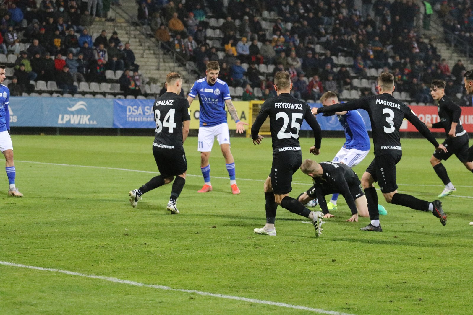 Miedź pokonuje Górnika Polkowice i zostaje liderem 1. ligi
