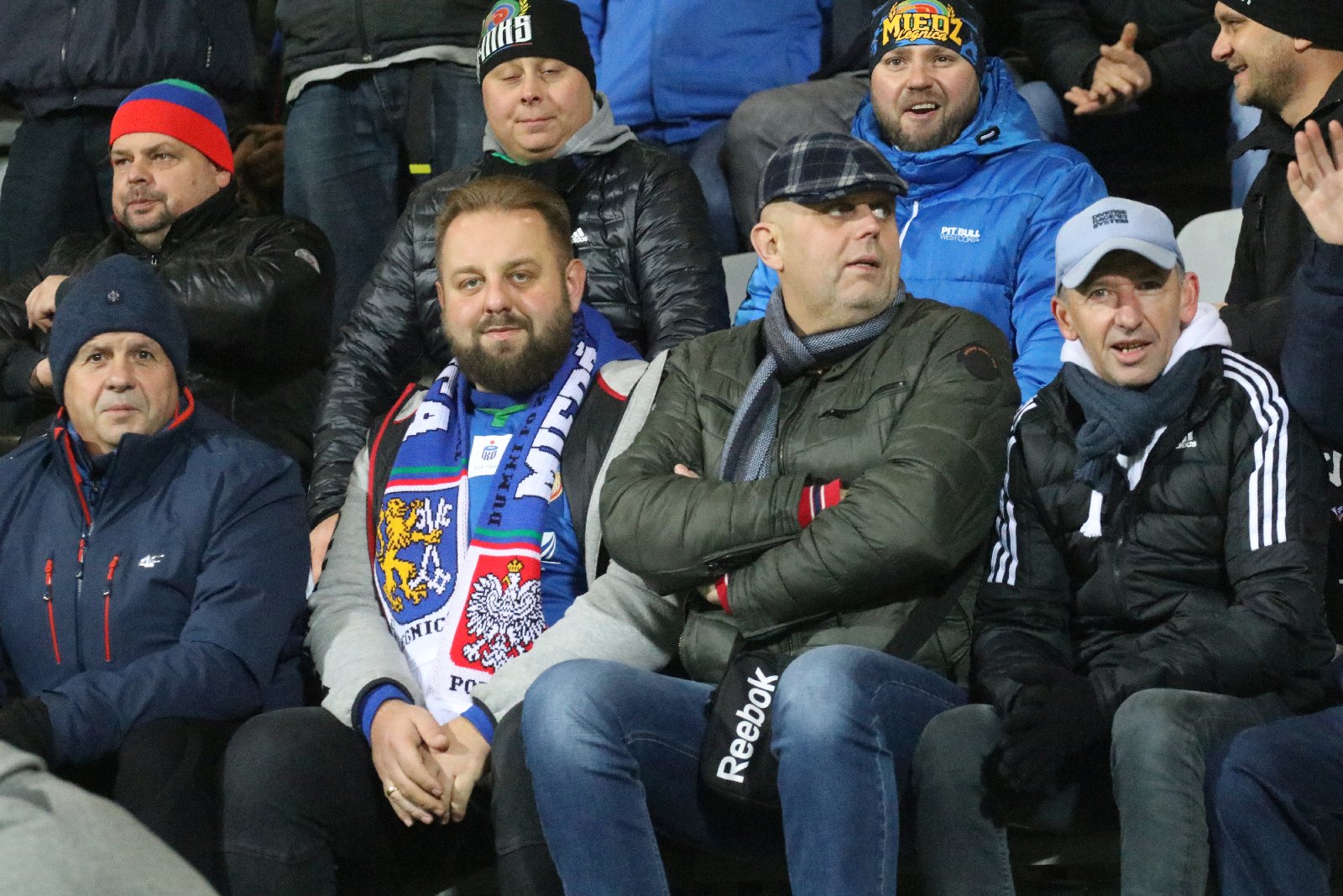 Kibice na meczu Miedź Legnica - Górnik Polkowice. Znajdź siebie!